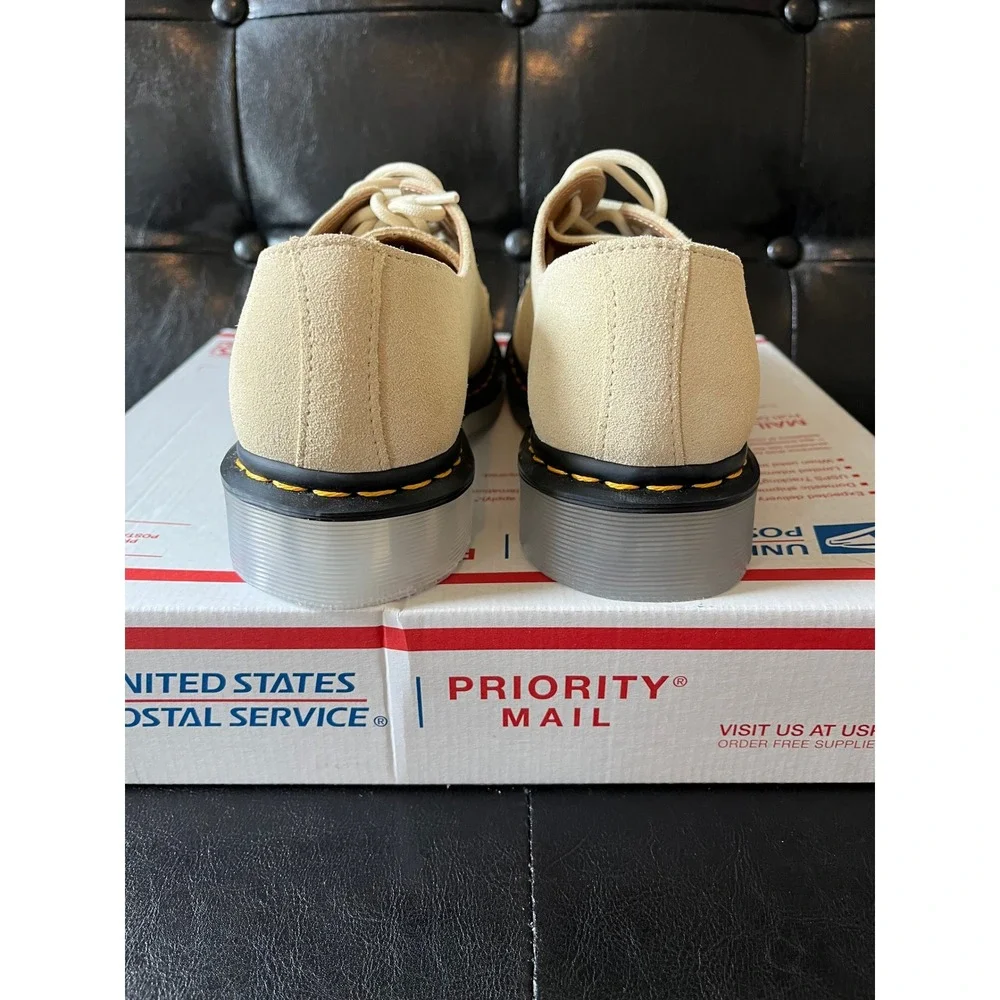 Dr. Martens 1461 Iced Suede‎ Oxford  Parchment Beige